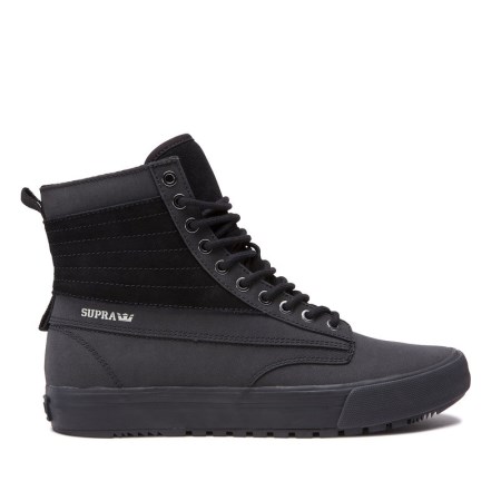 Supra Graham Cw Svart Høye Sneakers Herre [NO-3-Z206]